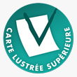 Carte lustrée supérieure.