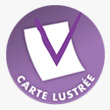 Carte lustée.