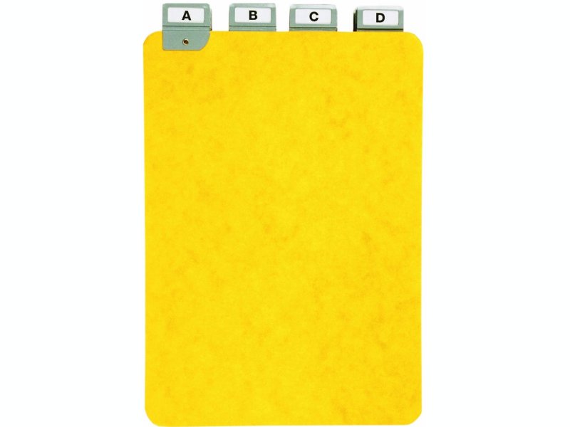 Guides alphabétiques pour classement vertical