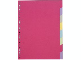 Intercalaire A4 - 8 onglets - Carte Recyclée 170g