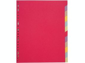 Intercalaire A4 MAXI - 12 onglets - Carte Recyclée 170g