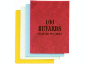 Paquet 100 buvards 125g