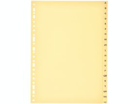 Répertoire alphabétique - Carte Recyclée 170g