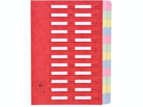 trieur dos extensible carte lustrée - 24 compartiments